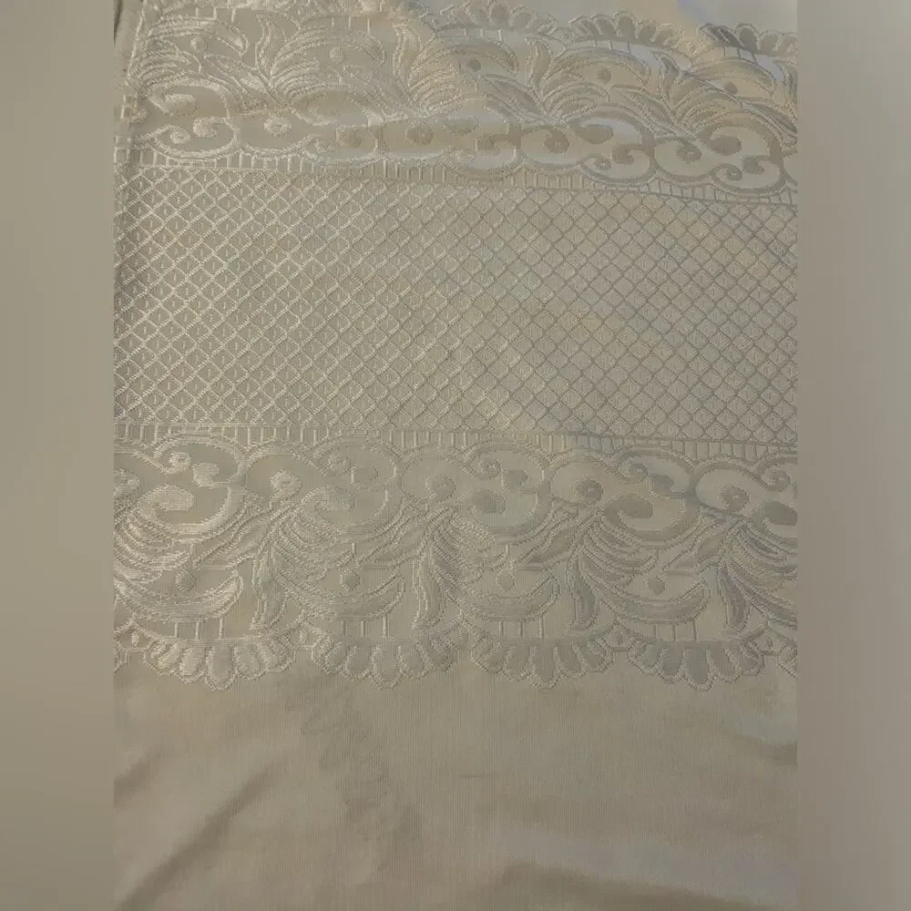 Lace Silky feeling Iridescent Beading along Boarder Eye look detail Mystical
